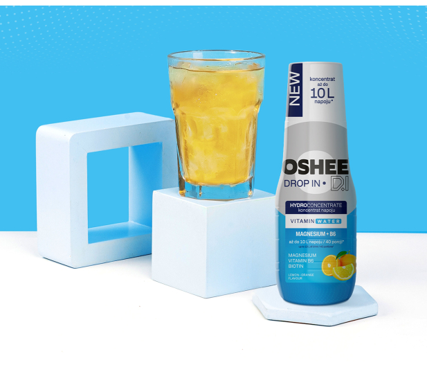OSHEE Koncentrat napoju DROP IN pomarańcza-cytryna + magnez 500 ml - 1546750 - zdjęcie 3